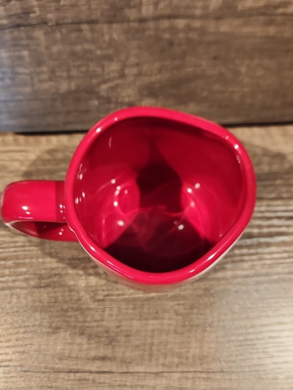 EUC Rae Dunn Red 'Let Freedom Ring' Ceramic Mug - Picture 3 of 4
